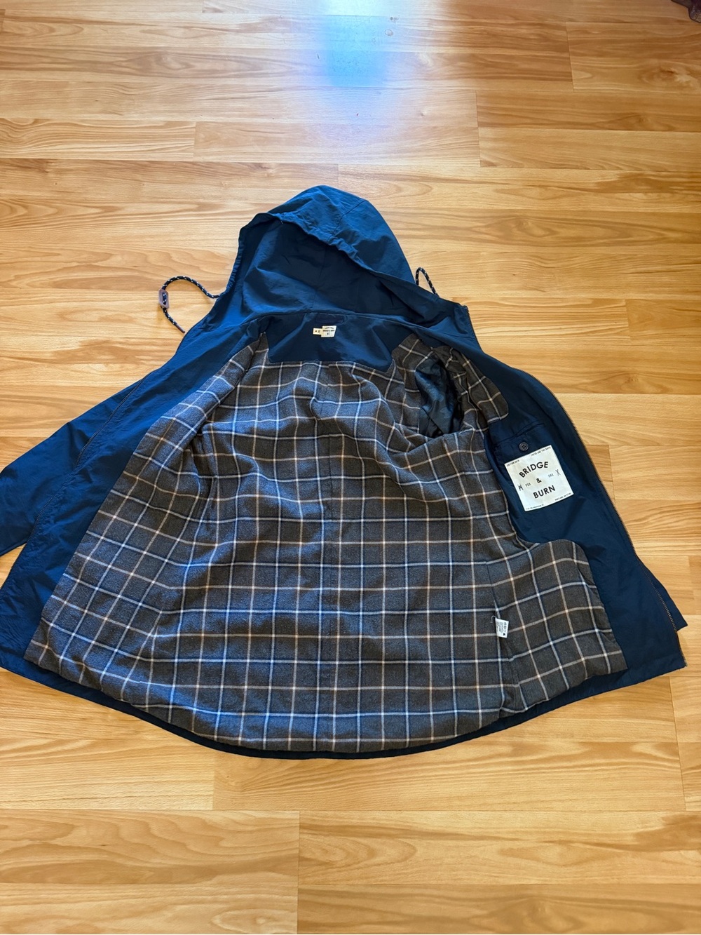 Bridge & Burn Portland Oregon Hooded Anorak Parka Jacket (Women’s Medium)